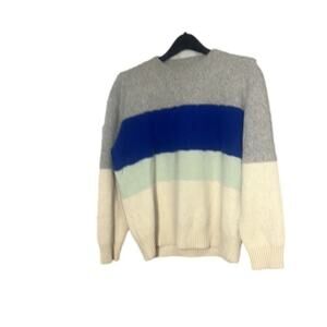 PROENZA SCHOULER COLORBLOCK‎ 100% CASHMERE SWEATER SIZE S